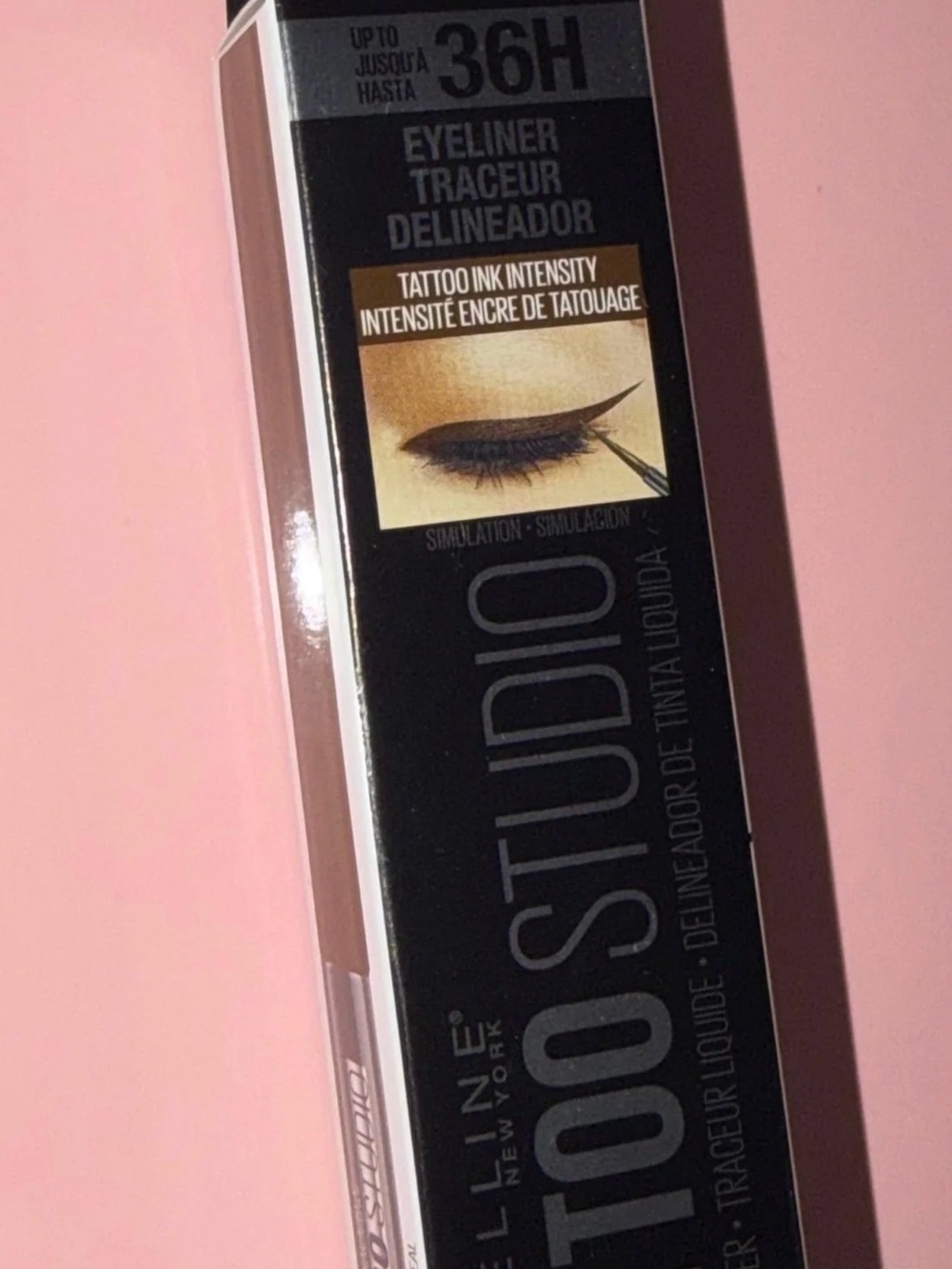 Tattoo studio ink liquid eyeliner- henna brown NWT